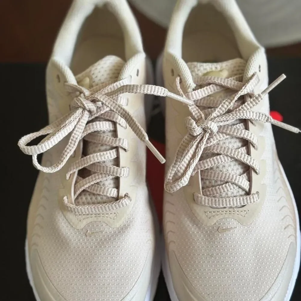 Nike Women's Cream and White Trainers